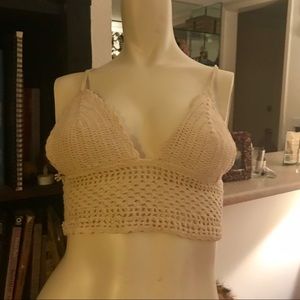 Crochet crop top